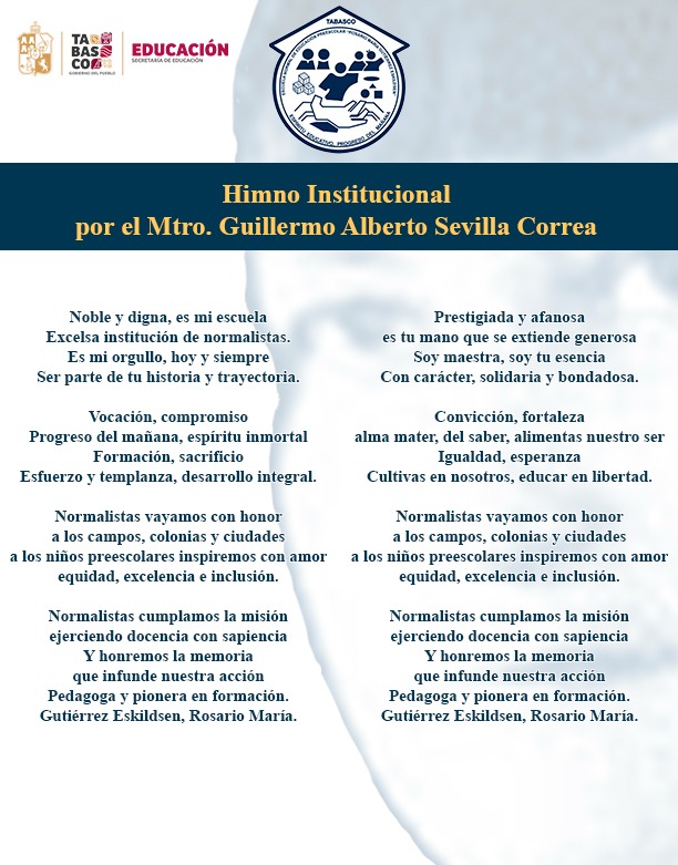 Letra del Himno Institucional